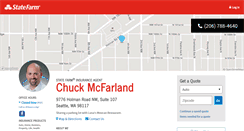 Desktop Screenshot of chuckmcfarland.com